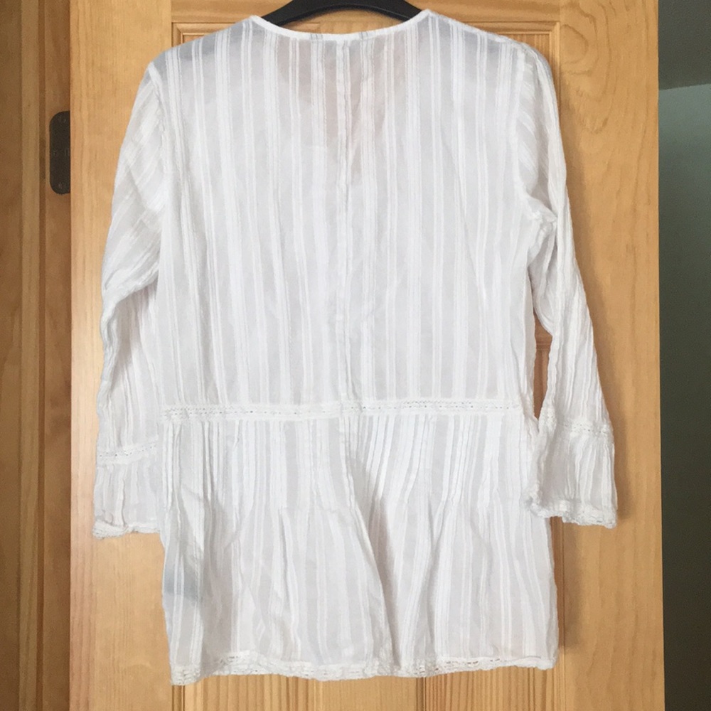 RALPH LAUREN White Shirt Sz M - Picture 2 of 6